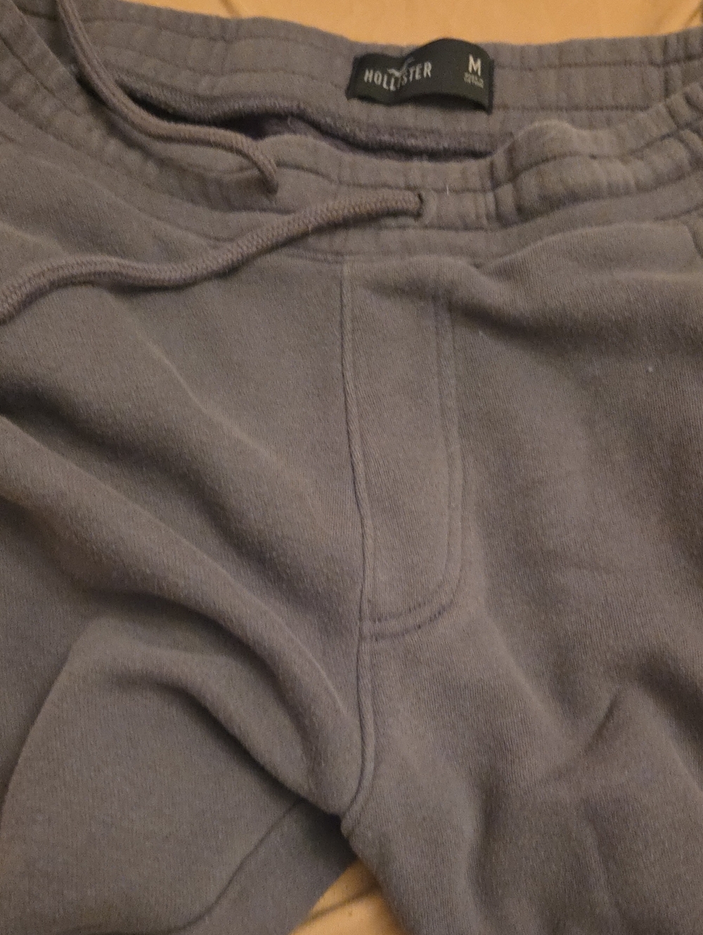 Hollister Kids Charcoal Gray Jogger Sweatpants